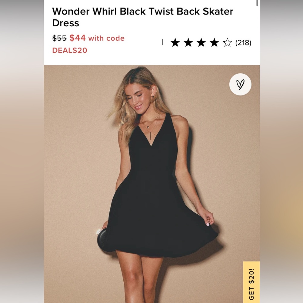 Cute black dress